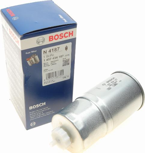 BOSCH 1 457 434 187 - Топливный фильтр parts5.com