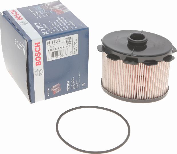 BOSCH 1 457 431 703 - Топливный фильтр parts5.com