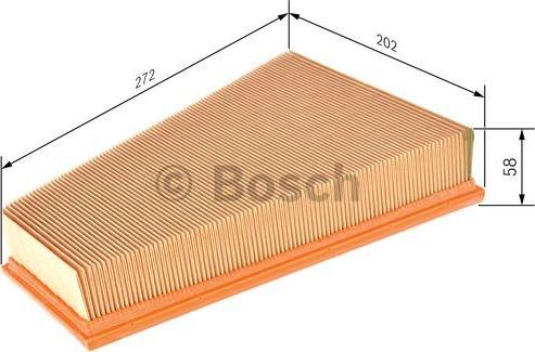 BOSCH 1 457 433 555 - Воздушный фильтр parts5.com