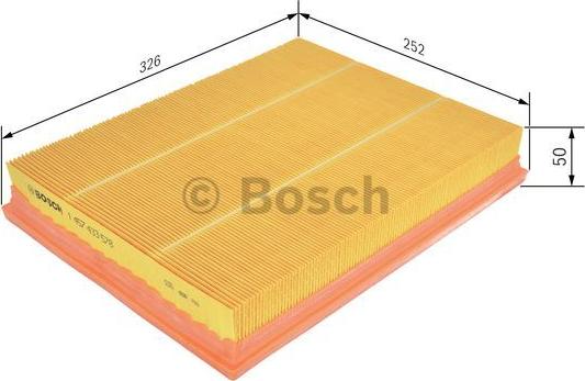 BOSCH 1 457 433 578 - Воздушный фильтр parts5.com