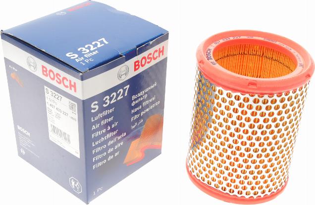 BOSCH 1 457 433 227 - Воздушный фильтр parts5.com