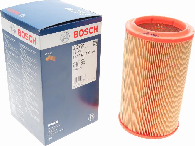 BOSCH 1 457 433 791 - Воздушный фильтр parts5.com