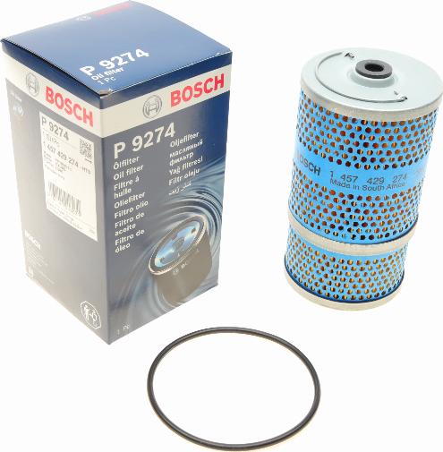 BOSCH 1 457 429 274 - Масляный фильтр parts5.com