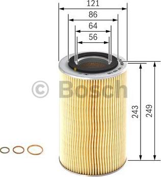 BOSCH 1 457 429 740 - Масляный фильтр parts5.com