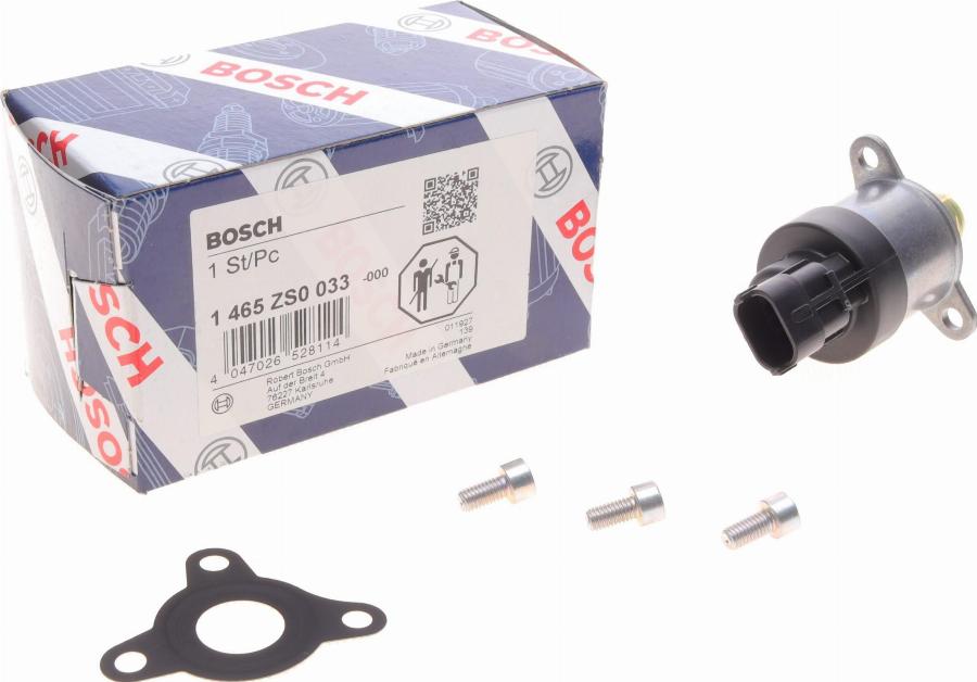 BOSCH 1 465 ZS0 033 - Регулирующий клапан, количество топлива (Common-Rail-System) parts5.com