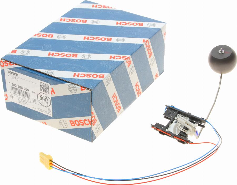 BOSCH 1 582 980 209 - Датчик, уровень топлива parts5.com