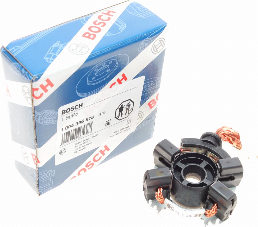 BOSCH 1 004 336 678 - Кронштейн, угольная щетка parts5.com