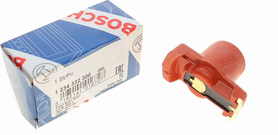 BOSCH 1 234 332 300 - Бегунок распределителя зажигани parts5.com