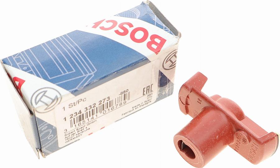 BOSCH 1 234 332 273 - Бегунок распределителя зажигани parts5.com