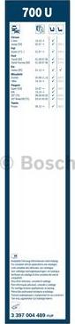 BOSCH 3 397 004 489 - Limpiaparabrisas parts5.com