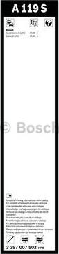 BOSCH 3 397 007 502 - Щетка стеклоочистителя parts5.com