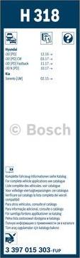 BOSCH 3 397 015 303 - Limpiaparabrisas parts5.com