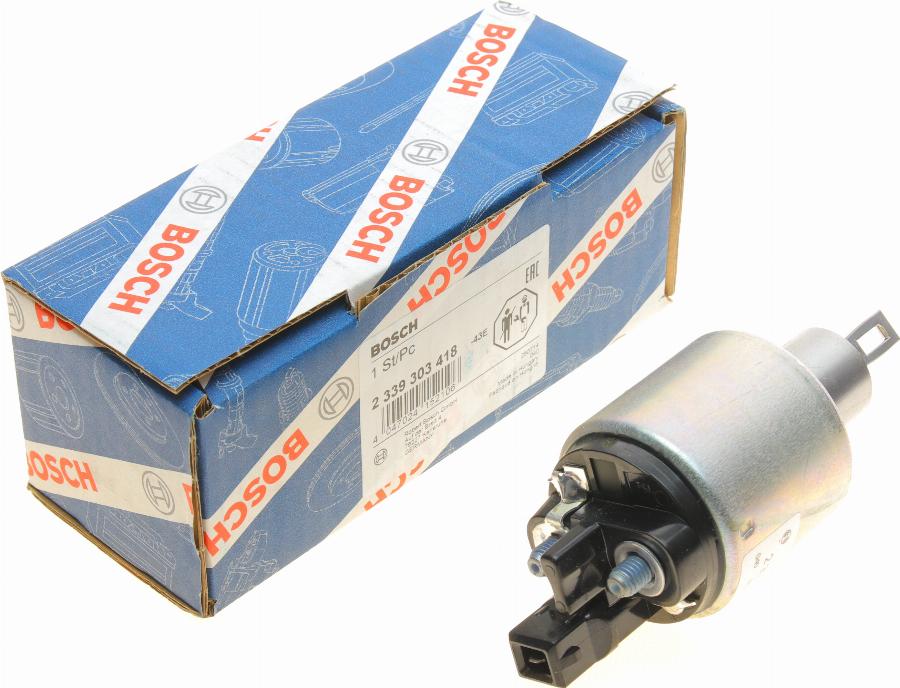 BOSCH 2 339 303 418 - Тяговое реле, стартер parts5.com