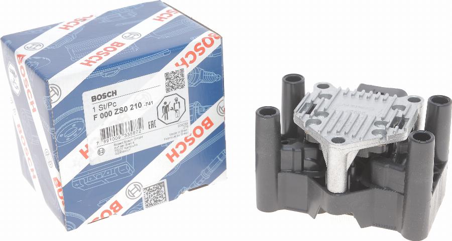 BOSCH F 000 ZS0 210 - Катушка зажигания parts5.com