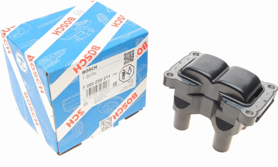 BOSCH F 000 ZS0 211 - Катушка зажигания parts5.com