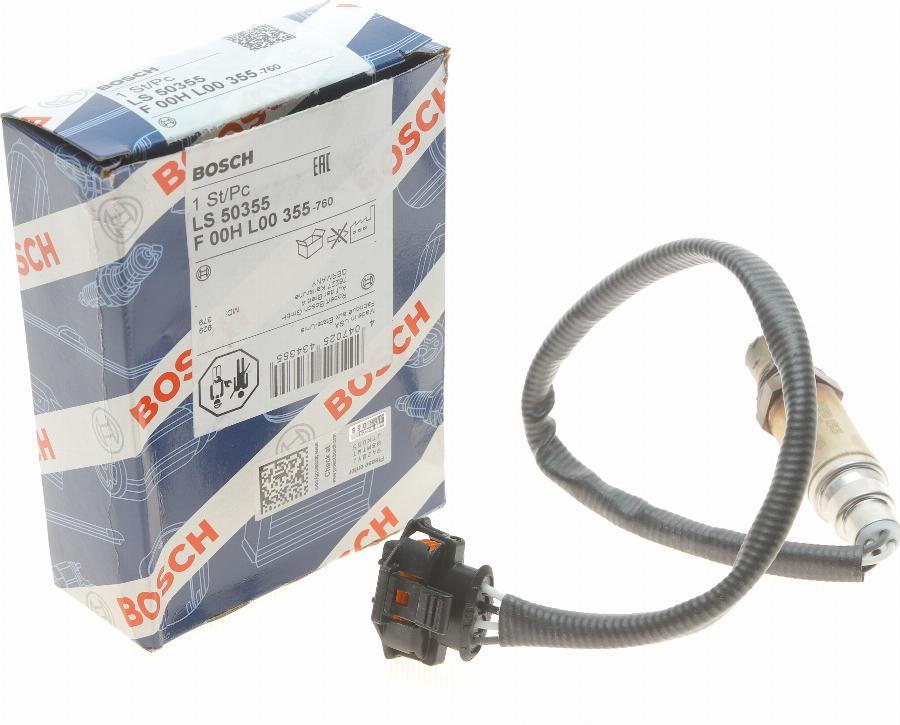 BOSCH F 00H L00 355 - Lambda Sensor parts5.com