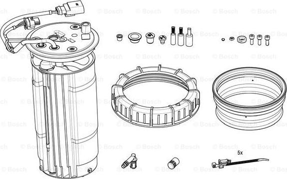 BOSCH F 01C 600 239 - Отопление, топливозаправочная система (впрыск карбамида) parts5.com