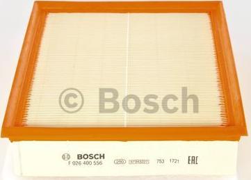 BOSCH F 026 400 556 - Воздушный фильтр parts5.com