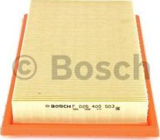 BOSCH F 026 400 503 - Воздушный фильтр parts5.com