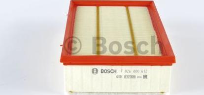 BOSCH F 026 400 612 - Воздушный фильтр parts5.com