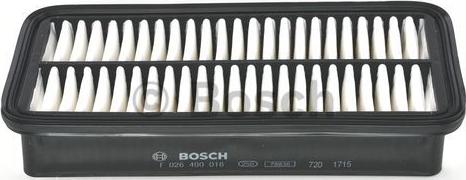 BOSCH F 026 400 016 - Воздушный фильтр parts5.com