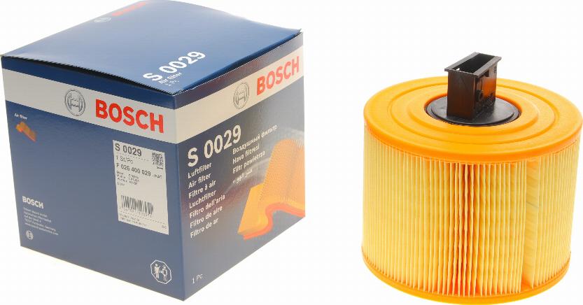 BOSCH F 026 400 029 - Воздушный фильтр parts5.com