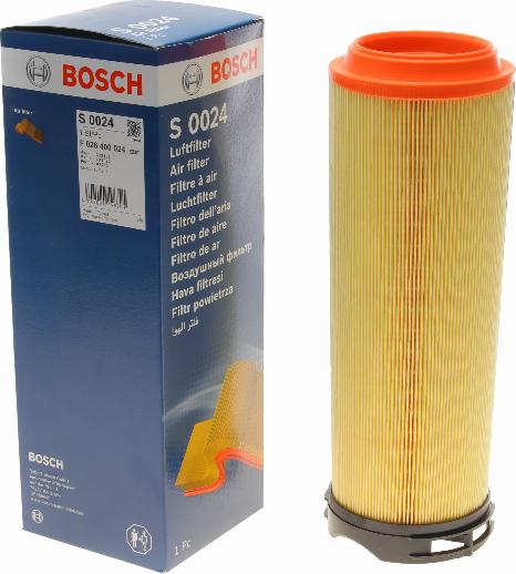 BOSCH F 026 400 024 - Воздушный фильтр parts5.com