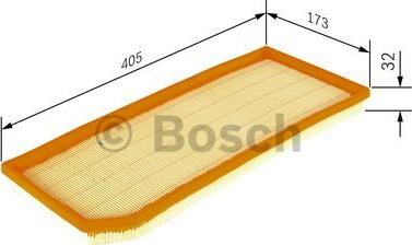 BOSCH F 026 400 178 - Воздушный фильтр parts5.com