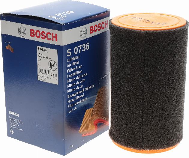 BOSCH F 026 400 736 - Воздушный фильтр parts5.com