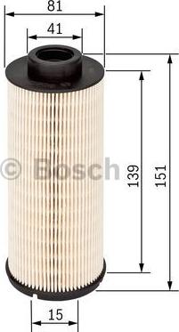 BOSCH F 026 402 099 - Топливный фильтр parts5.com