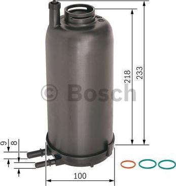 BOSCH F 026 402 045 - Топливный фильтр parts5.com