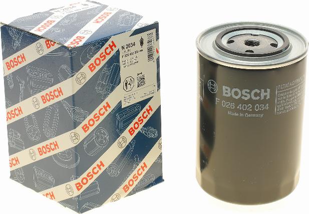 BOSCH F 026 402 034 - Топливный фильтр parts5.com