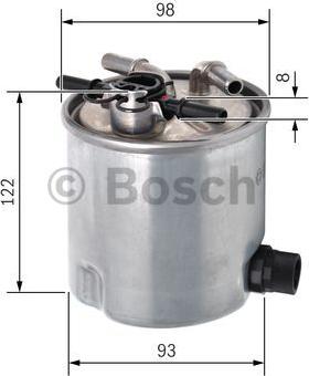 BOSCH F 026 402 072 - Топливный фильтр parts5.com