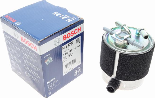 BOSCH F 026 402 125 - Топливный фильтр parts5.com