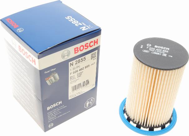 BOSCH F 026 402 855 - Топливный фильтр parts5.com