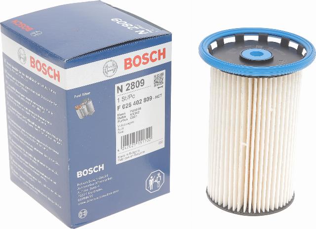 BOSCH F 026 402 809 - Топливный фильтр parts5.com