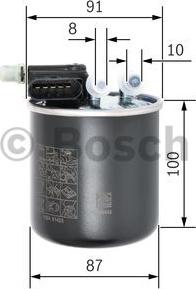 BOSCH F 026 402 836 - Топливный фильтр parts5.com