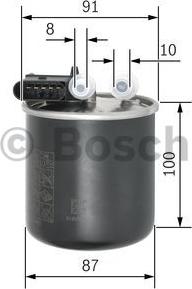 BOSCH F 026 402 838 - Топливный фильтр parts5.com