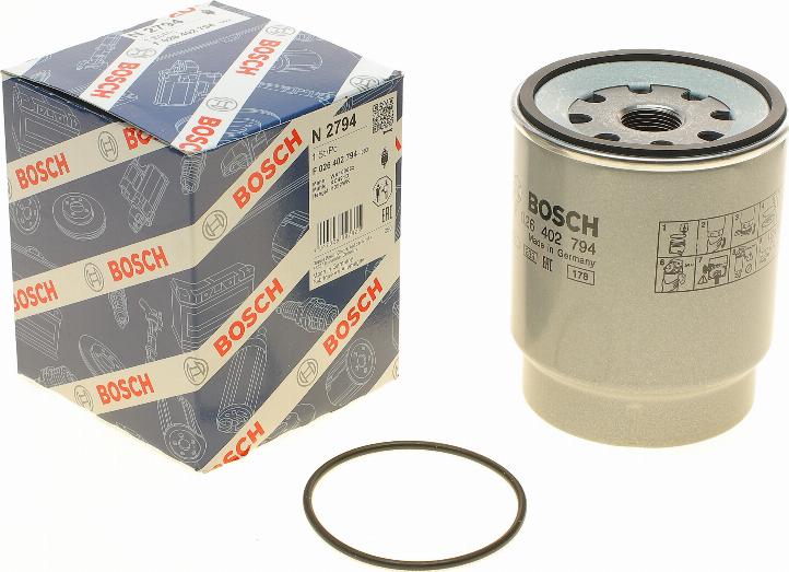 BOSCH F 026 402 794 - Топливный фильтр parts5.com