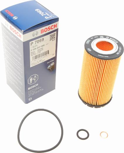 BOSCH F 026 407 069 - Oil Filter parts5.com