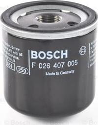 BOSCH F 026 407 005 - Масляный фильтр parts5.com
