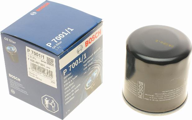 BOSCH F 026 407 001 - Filtro de aceite parts5.com