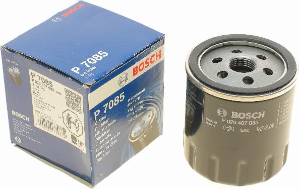 BOSCH F 026 407 085 - Filtro de aceite parts5.com