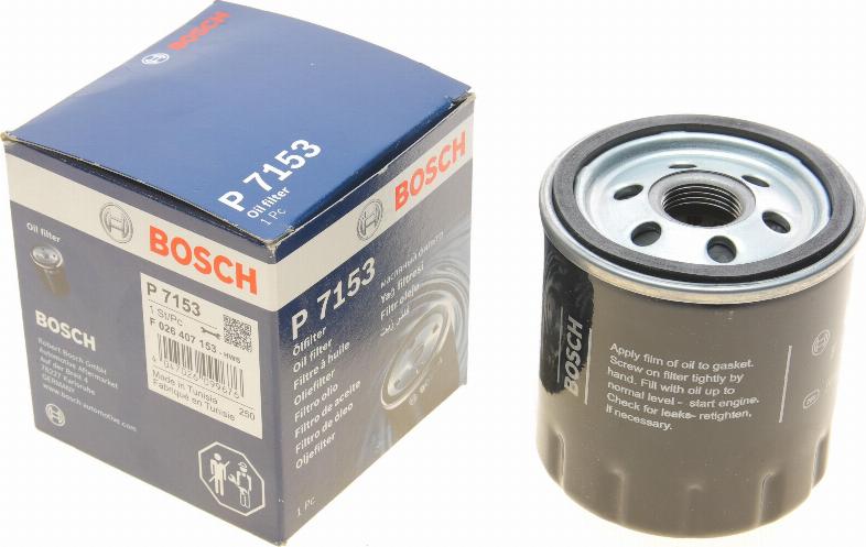 BOSCH F 026 407 153 - Масляный фильтр parts5.com