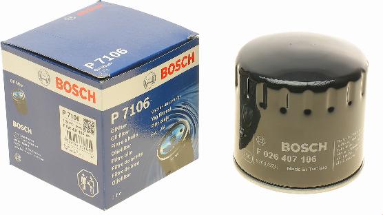 BOSCH F 026 407 106 - Oil Filter parts5.com