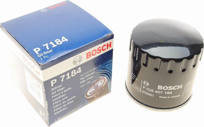 BOSCH F 026 407 184 - Filtro de aceite parts5.com