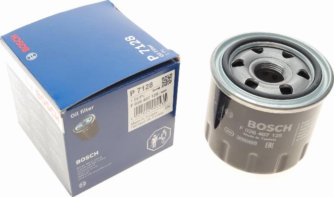 BOSCH F 026 407 128 - Масляный фильтр parts5.com