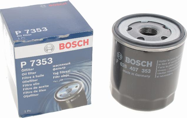 BOSCH F 026 407 353 - Масляный фильтр parts5.com