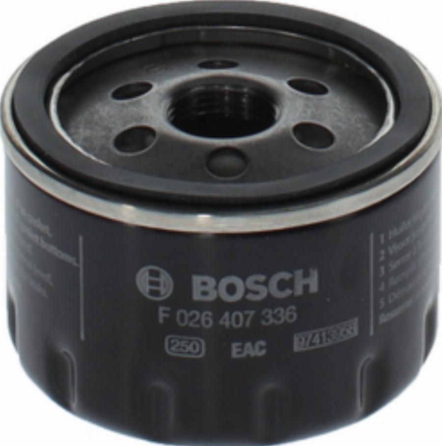 BOSCH F 026 407 336 - Масляный фильтр parts5.com