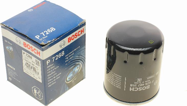 BOSCH F 026 407 268 - Масляный фильтр parts5.com